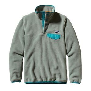 Patagonia Synchilla Lightweight Snap-T in Verdigris Size Women’s Medium